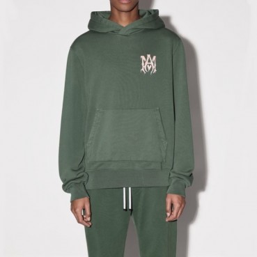 아미리 남성 캐쥬얼 그린 후드티 - Amiri Mens Green Hoodie 