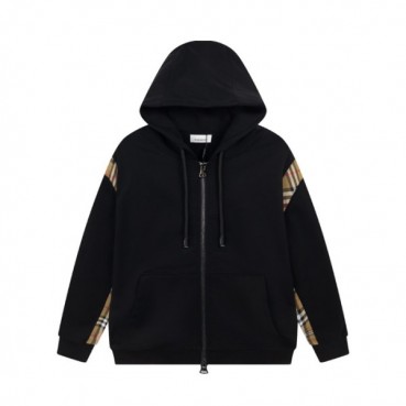 버버리 남성 클래식 블랙 후드티 - Burberry Mens Black Hoodie 