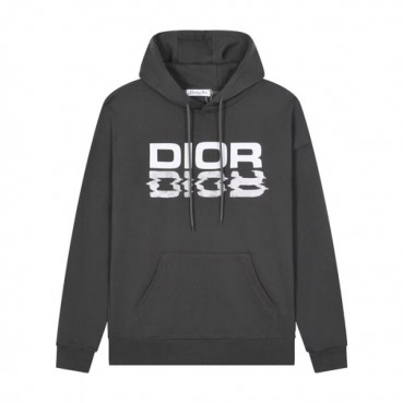 디올 남자 베이직 그레이 후드티 - Dior Mens Gray Hoodie 