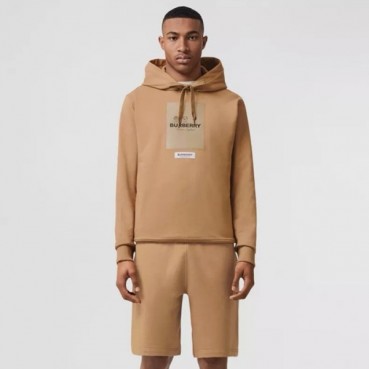버버리 남성 카멜 후드티 - Burberry Mens Camel Hoodie 
