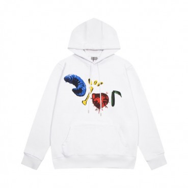 디올 남자 베이직 화이트 후드티 - Mens White Hoodie 
