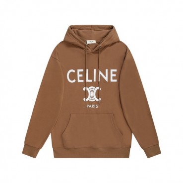 셀린느 남성 캐쥬얼 브라운 후드티 - Mens Brown Hoodie 
