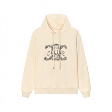 셀린느 남성 캐쥬얼 아이보리 후드티 - Mens Ivory Hoodie 