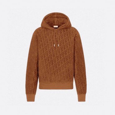 디올 남자 베이직 브라운 후드티 - Mens Brown Hoodie 