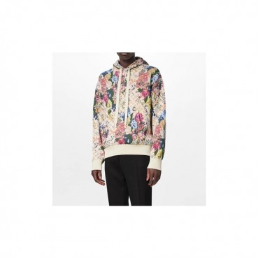 루이비통 남자 베이직 아이보리 후드티 - Unisex Ivory Hoodie 