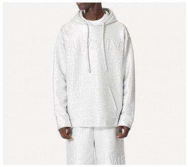 발렌티노 남성 캐쥬얼 화이트 후드티 - Mens White Hoodie 