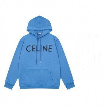 셀린느 남성 블루 캐쥬얼 후드티 - Mens Blue Hoodie 