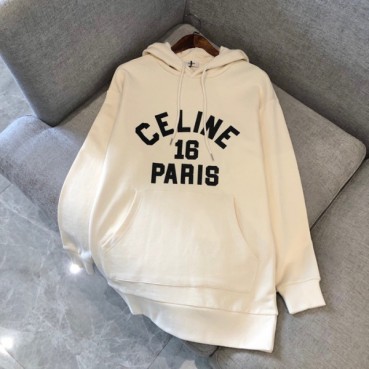 셀린느 여성 아이보리 캐쥬얼 후드티 - Womens Ivory Hoodie 