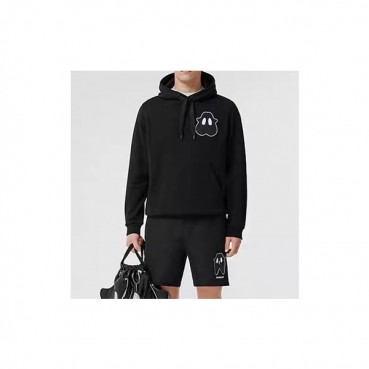 버버리 남/녀 클래식 블랙 후드티 - Unisex Black Hoodie 