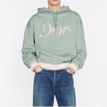 디올 남자 베이직 민트 후드티 - Dior Mens Mint Hoodie 
