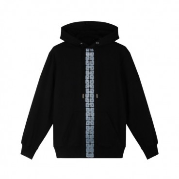 Givenchy  Unisex Logo Casual Cotton Hoodie Black - 지방시 2022 남/녀 로고 캐쥬얼 코튼 후드티 Giv0591x Size(s 