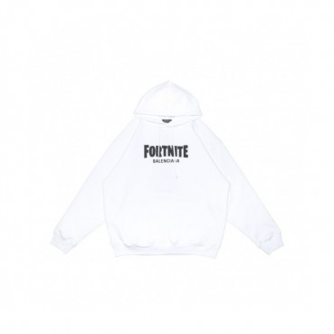 Balenciaga  Unisex Logo Cotton Hoodie White - 발렌시아가  남/녀 로고 코튼 후디 Bal01280x Size(xs 