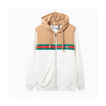 Gucci  Unisex Logo Casual Cotton Hoodie White - 구찌 2021 남/녀 로고 캐쥬얼 코튼 후드티 Guc04532x Size(xs 