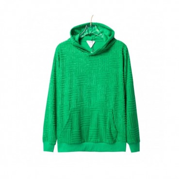 Bottega Veneta  Unisex Logo Cotton Hoodie Green - 보테가베네타  남/녀 로고 코튼 후드티 Bot0170x Size(xs 