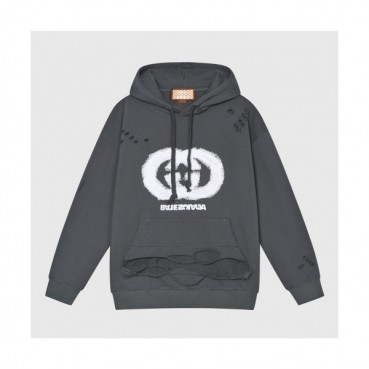 Gucci  Unisex Logo Casual Cotton Hoodie Gray - 구찌 2021 남/녀 로고 캐쥬얼 코튼 후드티 Guc04514x Size(xs 