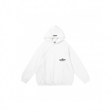 Fear of god  Unisex Logo Oversize Cotton Hoodie White - 피어오브갓 2021 남/녀 로고 오버사이즈 코튼 후드티 Fea0366x Size(s 