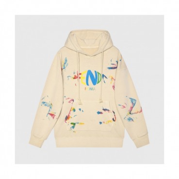 Fendi Mm/Wm Logo Casual Hoodie Ivory - 펜디 2021 남/녀 로고 캐쥬얼 후디 Fen01121x