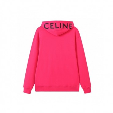 Celine Mm/Wm Cotton Hoodie Pink - 셀린느 2021 남/녀 로고 코튼 후디 Cel0206x Size(s 