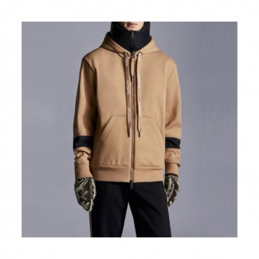 Moncler  Mens Logo Casual Cotton Hoodie Camel - 몽클레어 2021 남성 로고 캐쥬얼 코튼 후디 Moc02419x.Size(s 