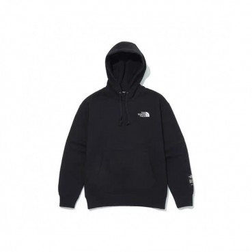 The North Face  Mm/Wm Logo Cotton Hoodie Black - 노스페이스 2021 남/녀 로고 코튼 후디 Nor0231x