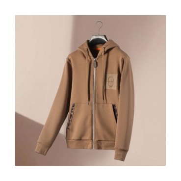 Hermes Mens Logo Casual Cotton Hoodie Camel - 에르메스 2021 남성 로고 캐쥬얼 코튼 후드티 Her0715x Size(m 