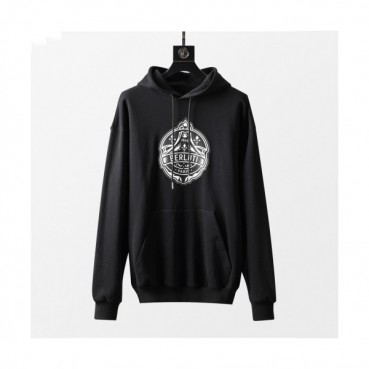 Berluti  Mens Casual Cotton Hoodie Black - 벨루티 2021 남성 캐쥬얼 코튼 후디 Ber0055x Size(m 