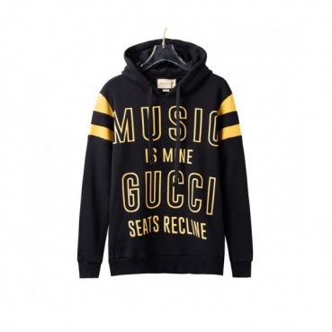 Gucci  Mm/Wm Logo Casual Hoodie Black - 구찌 2021 남/녀 로고 캐쥬얼 후드티 Guc04477x Size(xs 