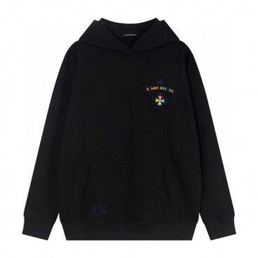 크롬하츠 남성 블랙 후드티 - Chrom hearts Mens Gray Hoodie 