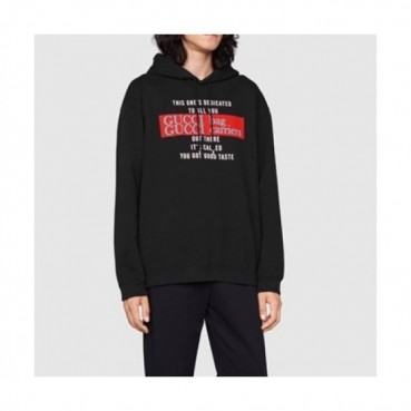 Gucci  Mm/Wm Logo Casual Hoodie Black - 구찌 2021 남/녀 로고 캐쥬얼 후드티 Guc04463x Size(xs 
