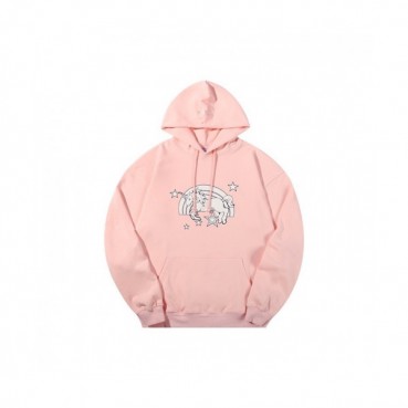 Vetements  Mm/Wm Logo Oversize Cotton Hoodie Pink - 베트멍 2021 남/녀 로고 오버사이즈 코튼 후드티 Vet0225x Size(xs 