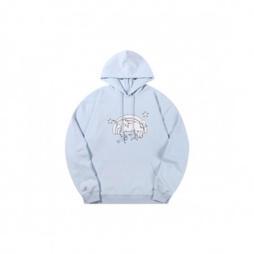 Vetements  Mm/Wm Logo Oversize Cotton Hoodie Blue - 베트멍 2021 남/녀 로고 오버사이즈 코튼 후드티 Vet0224x Size(xs 