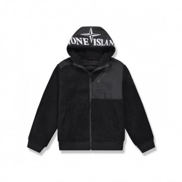 Stone Island  Mens  Logo Cotton Hoodie Balck - 스톤아일랜드 2021 남성 로고 코튼 후디 Sto0374x Size(m 