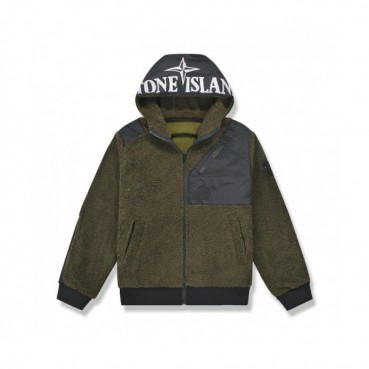 Stone Island  Mens  Logo Cotton Hoodie Khaki - 스톤아일랜드 2021 남성 로고 코튼 후디 Sto0373x Size(m 