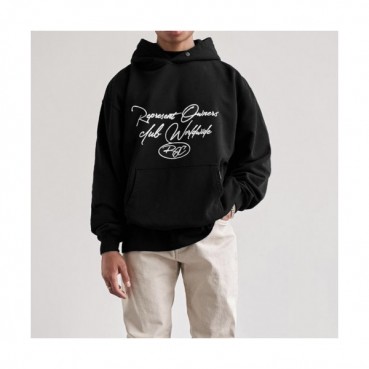 Represent  Mm/Wm Wolf Logo Cotton Hoodie - 리프리젠트 2021 남자 울프 로고 코튼 후드티 Rep0036x Size(s 