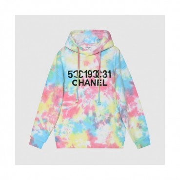 Chanel  Mm/Wm Logo Cotton HoodT Blue - 샤넬 2021 남자 로고 코튼 후드티 Cha0805x Size(s 