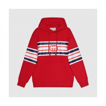 Gucci  Mm/Wm Logo Casual Hoodie Red - 구찌 2021 남/녀 로고 캐쥬얼 후드티 Guc04431x Size(xs 