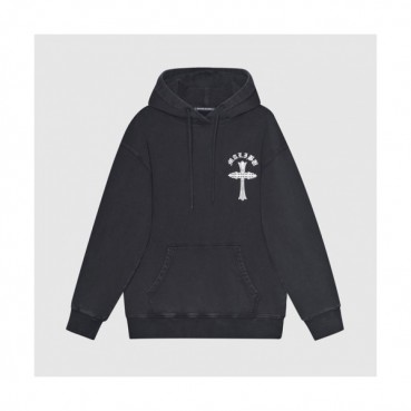 Chrom Hearts  Mens Logo Cotton Hoodie Black - 크롬하츠 2021 남성 로고 코튼 후디 Chr0425x Size(s 