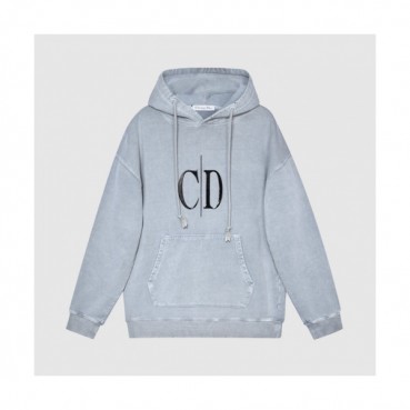 Dior  Mm/Wm  Logo Casual Cotton Hoodie Gray - 디올 2021 남/녀 로고 캐쥬얼 코튼 후디 Dio01475x Size(s 