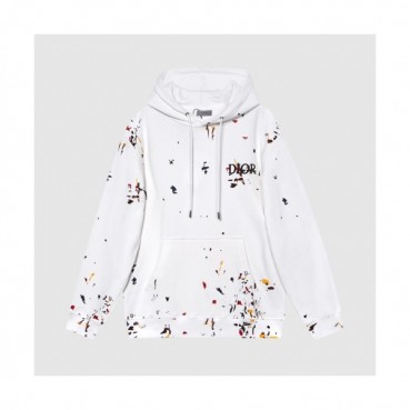 Dior  Mm/Wm  Logo Casual Cotton Hoodie White - 디올 2021 남/녀 로고 캐쥬얼 코튼 후디 Dio01473x Size(xs 