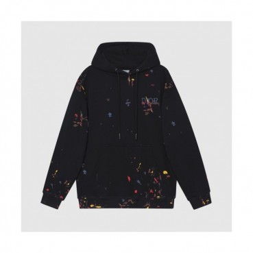 Dior  Mm/Wm  Logo Casual Cotton Hoodie Black - 디올 2021 남/녀 로고 캐쥬얼 코튼 후디 Dio01472 Size(xs 