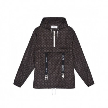 Celine Mm/Wm Logo Cotton Hoodie Black - 셀린느 2021 남/녀 로고 코튼 후디 Cel0161x Size(m 