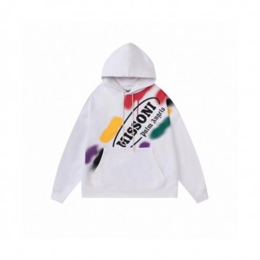 Palm Angels  Mm/Wm Logo Cotton Hoodie White - 팜 엔젤스 2020 남/녀 로고 코튼 후디 Pam0338x Size(s 
