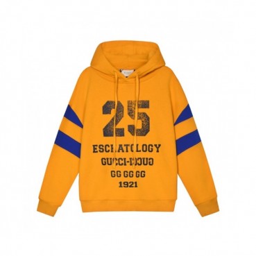 Gucci  Mm/Wm Logo Casual Hoodie Yellow - 구찌 2021 남/녀 로고 캐쥬얼 후드티 Guc04093x Size(xs 
