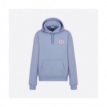 Dior  Mm/Wm  Logo Casual Cotton Hoodie Blue - 디올 2021 남/녀 로고 캐쥬얼 코튼 후디 Dio01447x Size(s 