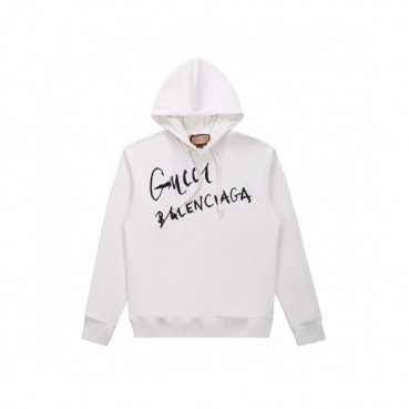 Gucci  Mm/Wm Logo Casual Hoodie White - 구찌 2021 남/녀 로고 캐쥬얼 후드티 Guc04087x Size(xs 