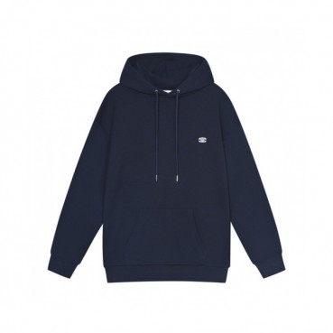 Celine  Womens Logo Cotton Hoodie Navy - 셀린느 2021 여성 로고 코튼 후디 Cel0155x Size(s 