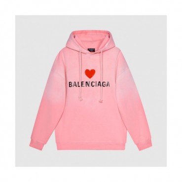 Balenciaga  Mm/Wm Logo Cotton Hoodie Pink - 발렌시아가 2021 남/녀 로고 코튼 후디 Bal01184x Size(xs 