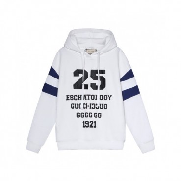 Gucci  Mm/Wm Logo Casual Hoodie White - 구찌 2021 남/녀 로고 캐쥬얼 후드티 Guc04052x Size(xs 