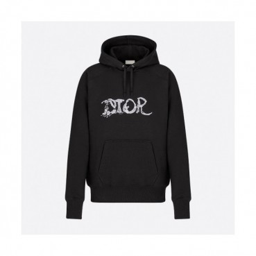 Dior  Mm/Wm  Logo Casual Cotton Hoodie Black - 디올 2021 남/녀 로고 캐쥬얼 코튼 후디 Dio01418 Size(s 