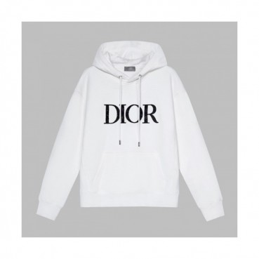 Dior  Mm/Wm  Logo Casual Cotton Hoodie White - 디올 2021 남/녀 로고 캐쥬얼 코튼 후디 Dio01416x Size(s 